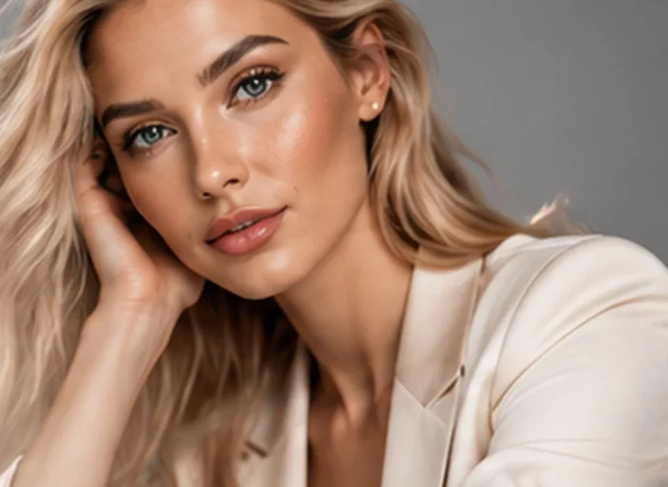 Fashion model portrait